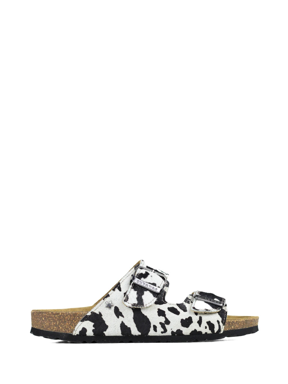 Sandália Amália em Animal Print Vaca