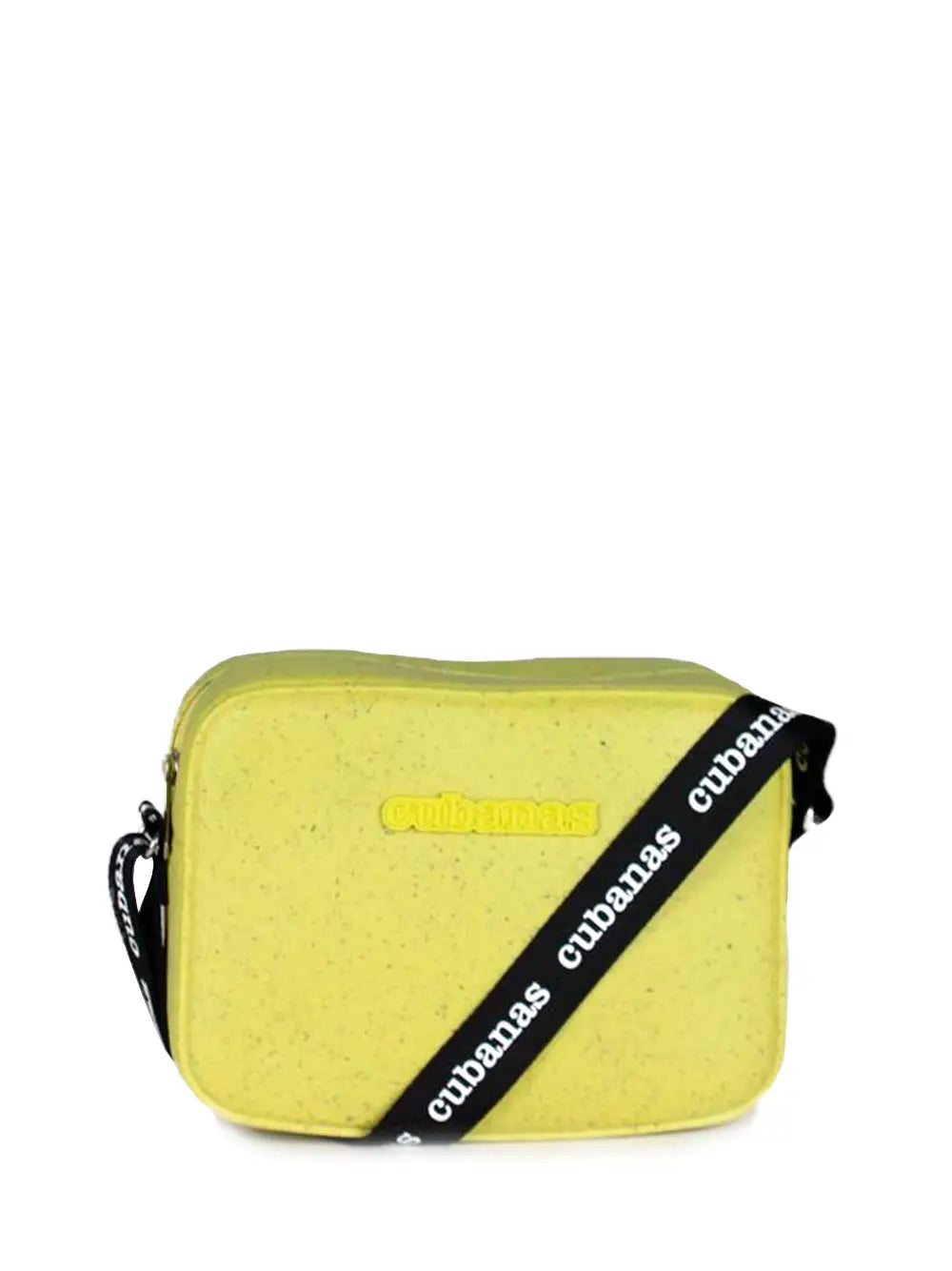 Mochila Midi Amarilla con Asa Bandolera