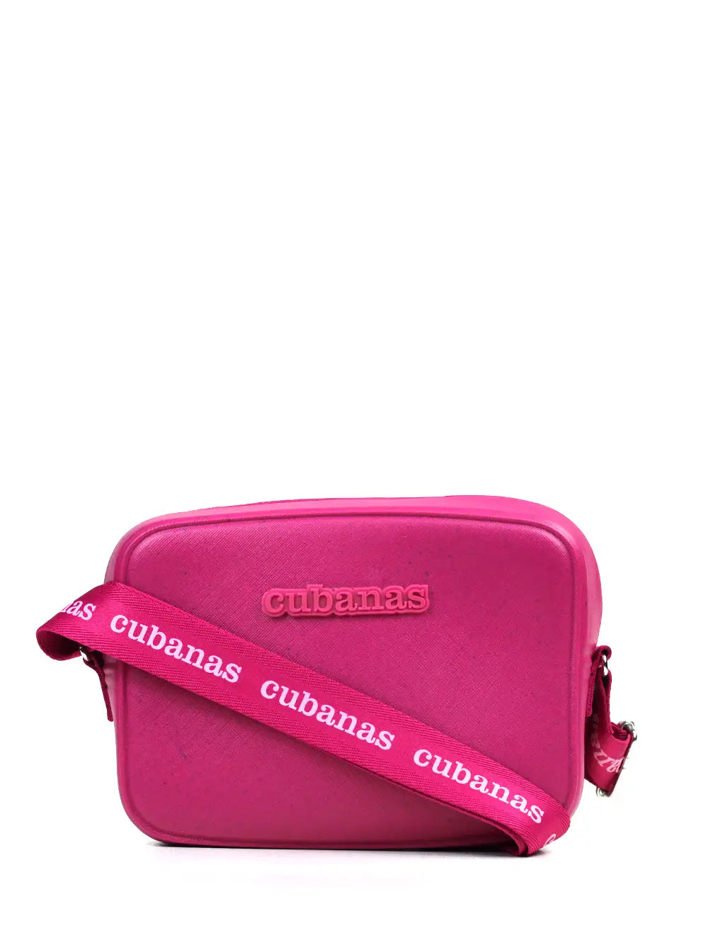 Pink Midi Bag with Shoulder Strap
