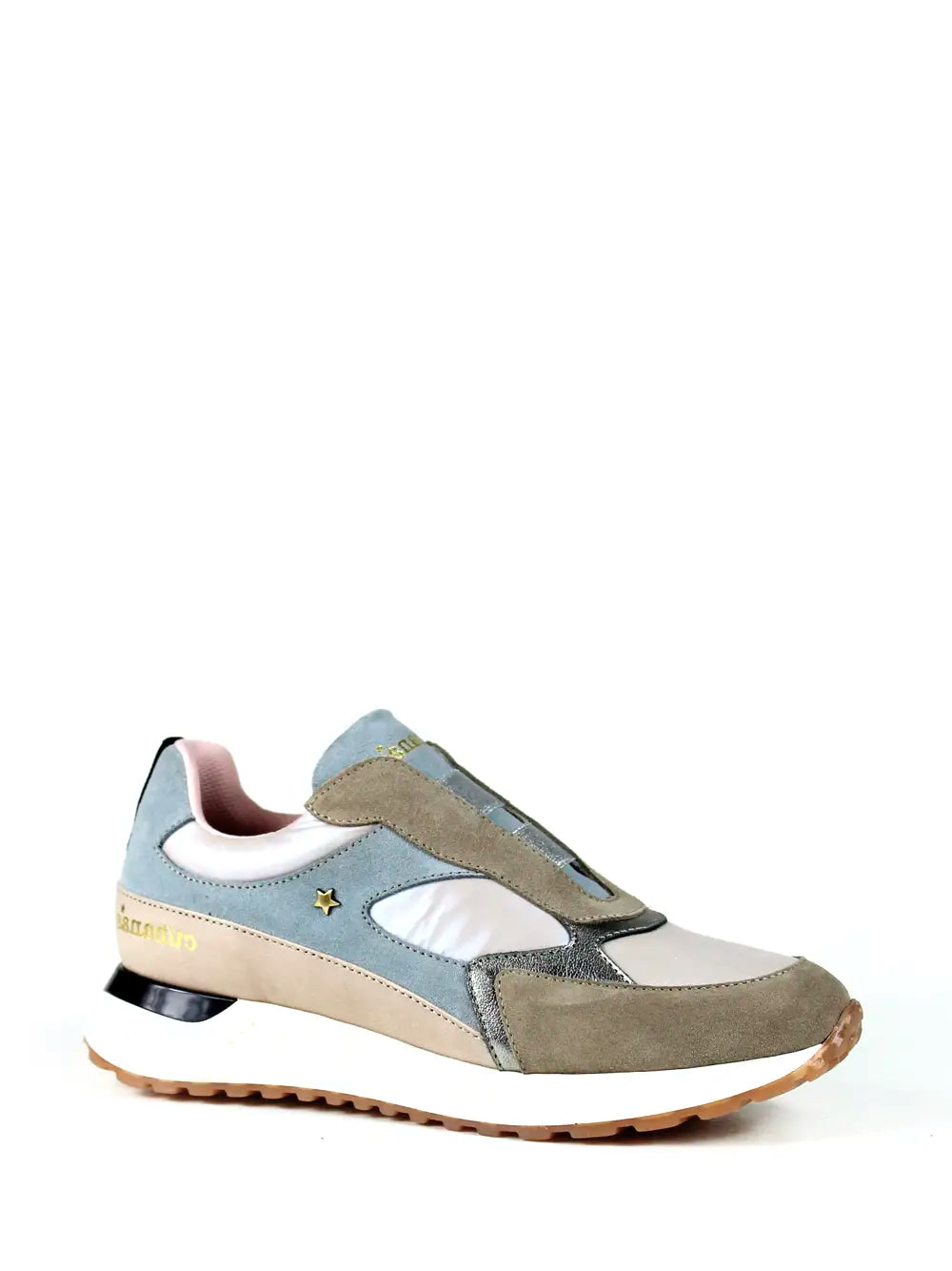 Blue Suede Sneakers