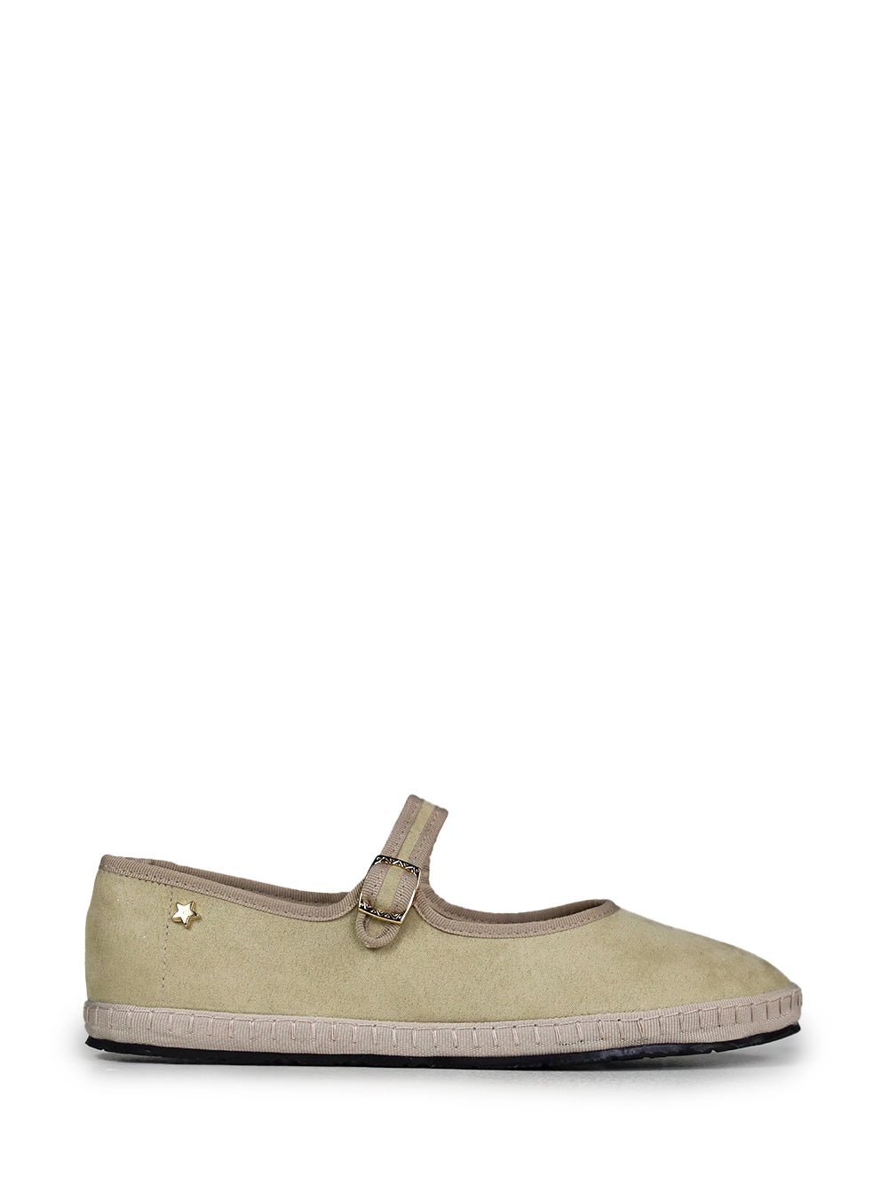 Sabrina in Beige Suede