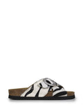 Carmo Zebra Animal Print Sandals