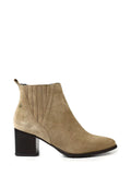 Beige Suede Boot
