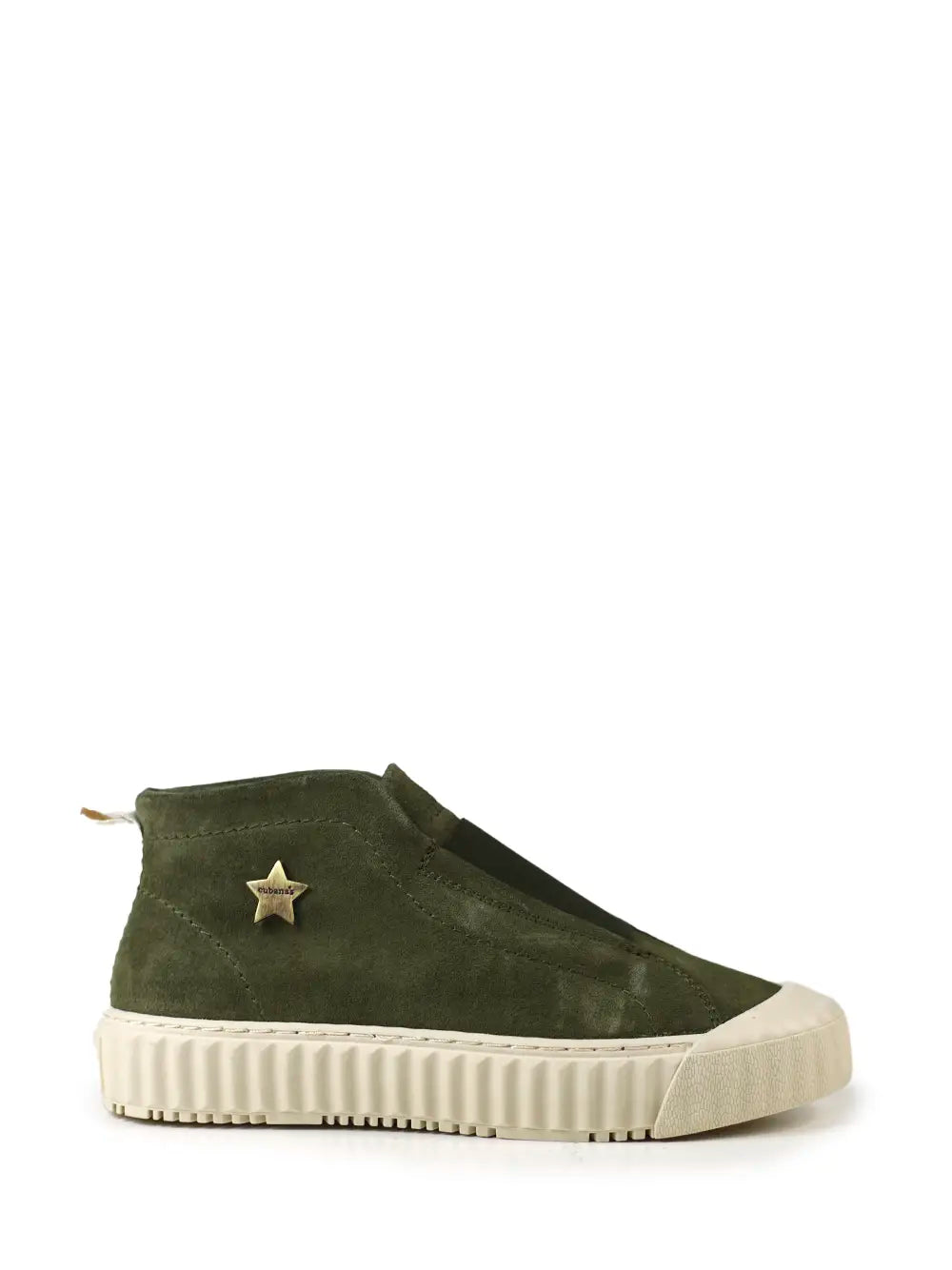 Green Suede Sneakers