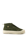 Green Suede Sneakers