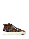 Leopard print sneakers