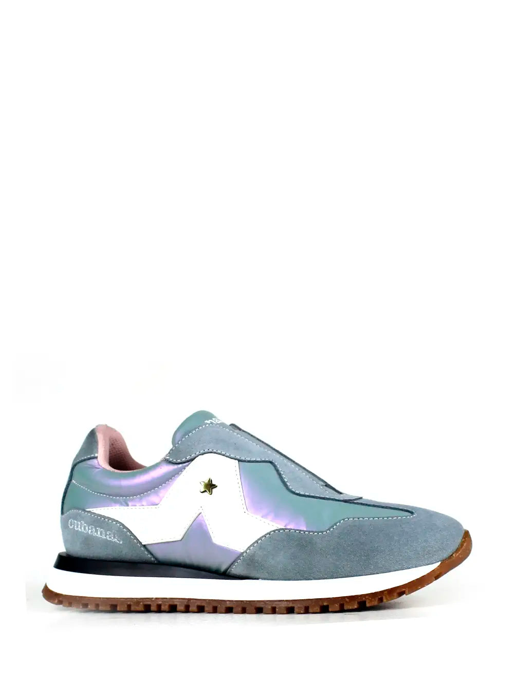 Blue Suede Sneakers