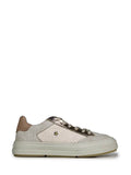 Zapatillas de Piel Blancas y Suela Plana