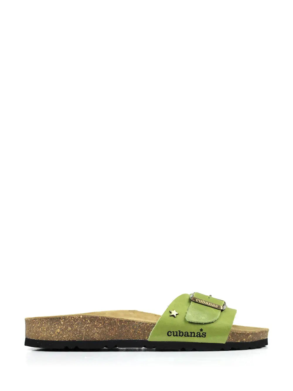 Sandale Júlia en Cuir Vert