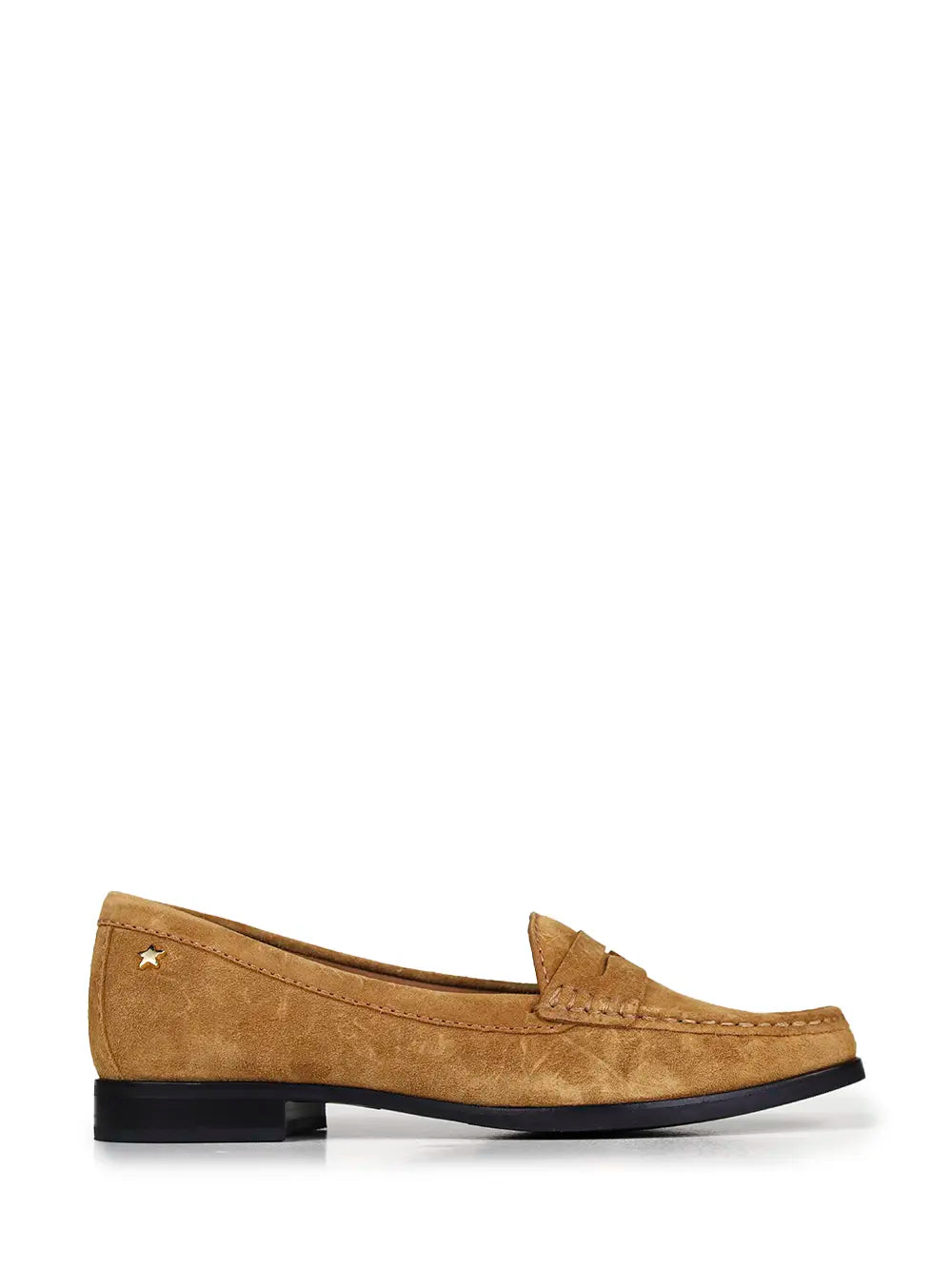 Loafer em Camurça Camel