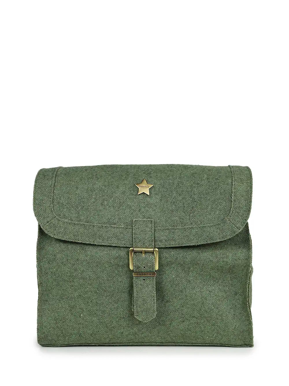 Green Burel Bag