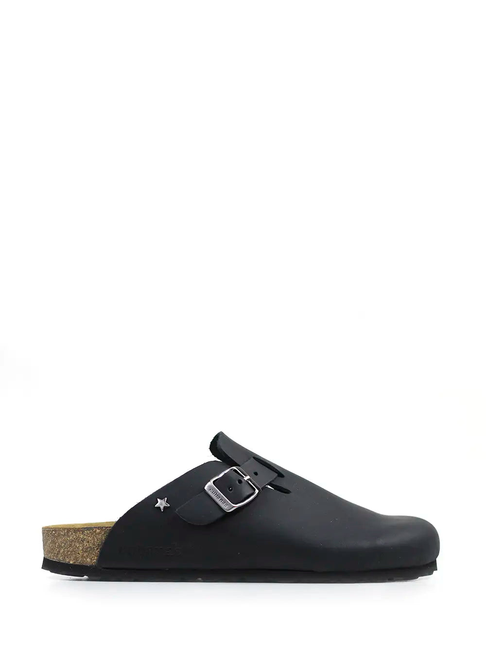 Men's Black Leather Sandals