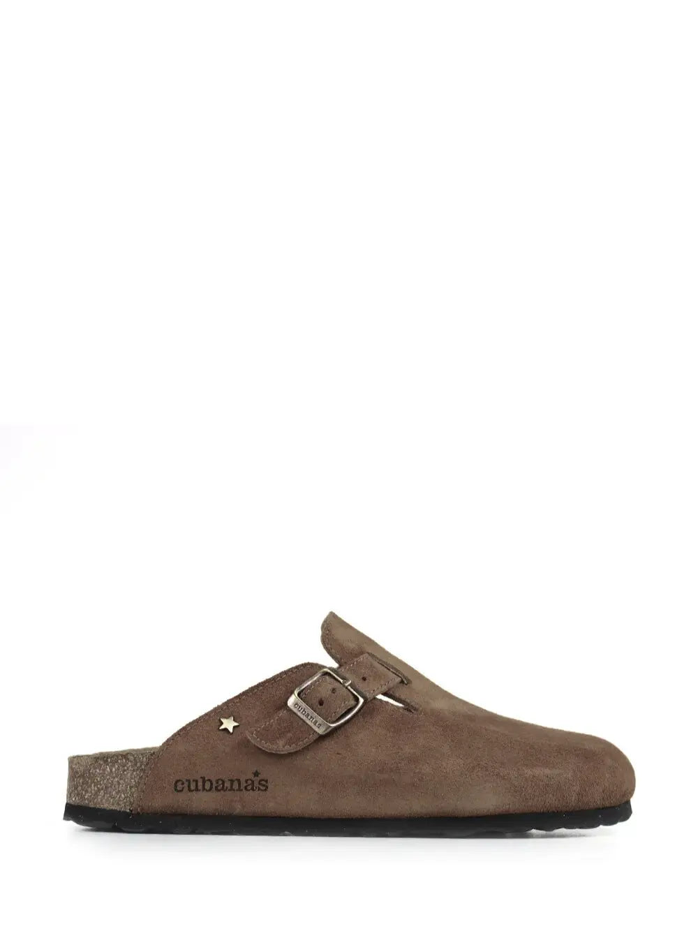 Sandália Maria em Camurça Cinzenta