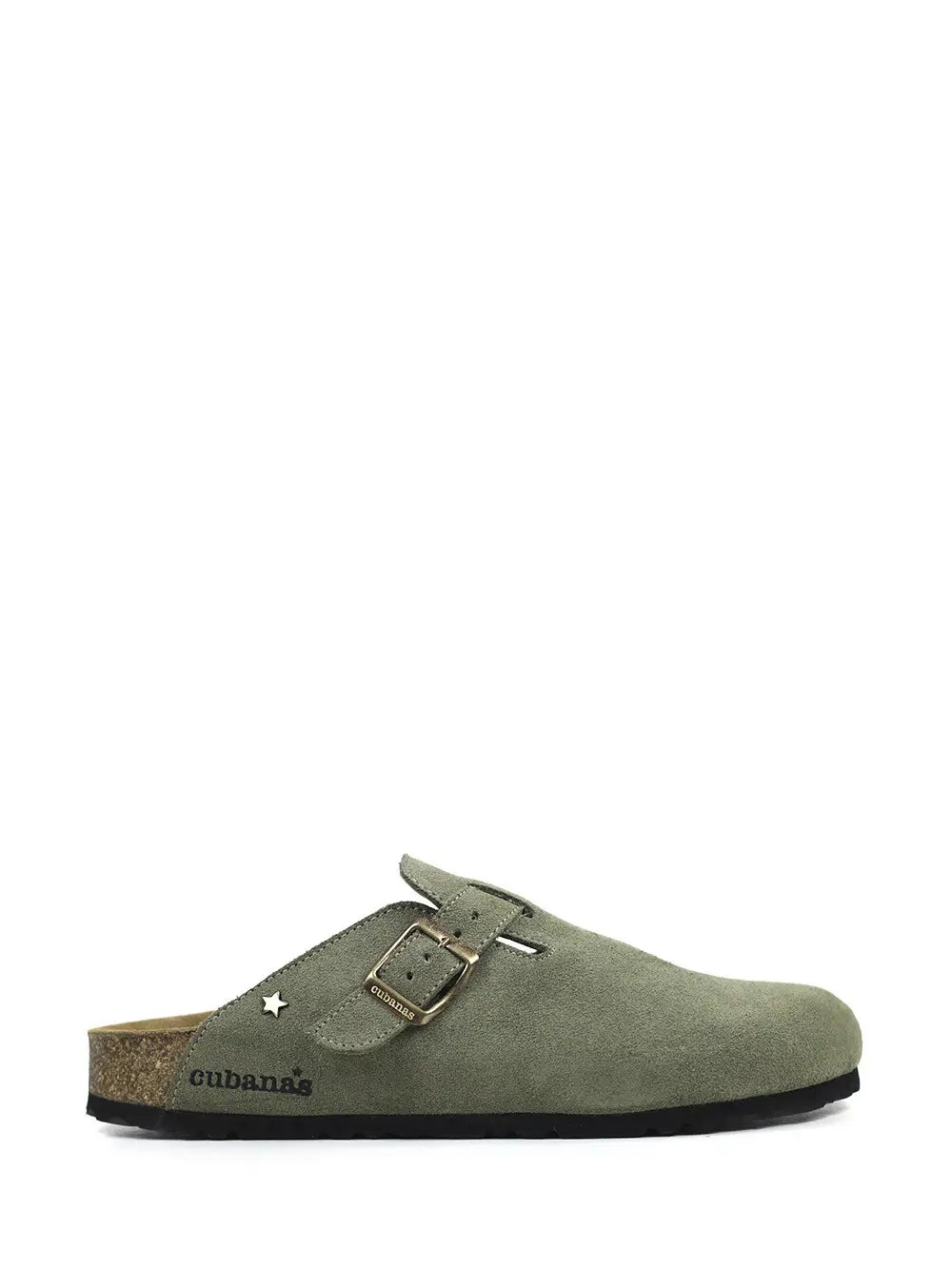 Sandália Maria em Camurça Verde