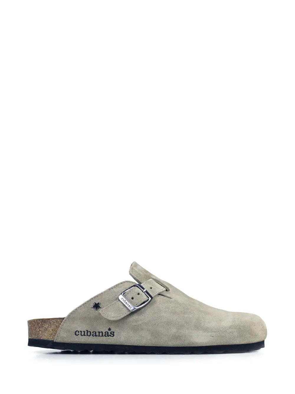 Sandália Maria em Camurça Cinza