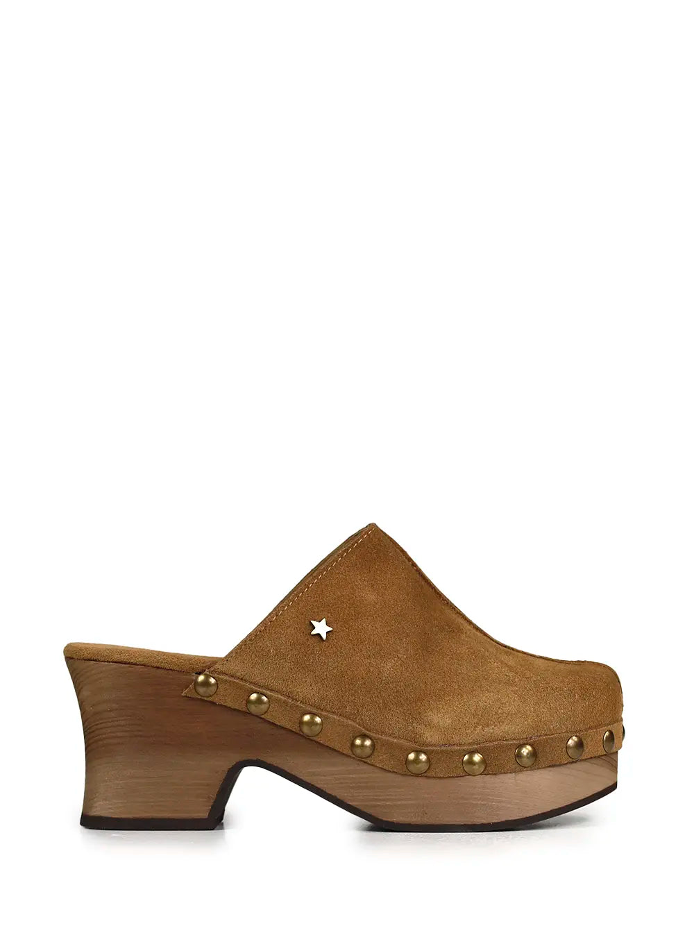 Soca em Camurça Castanha e Plataforma