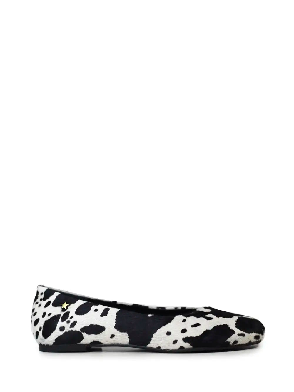 Sabrina in Cow Print and Square Toe