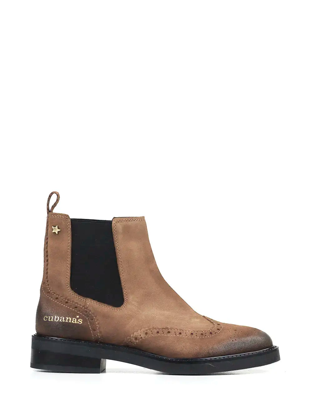 Botte en daim marron