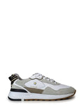 Zapatillas de cuero blanco