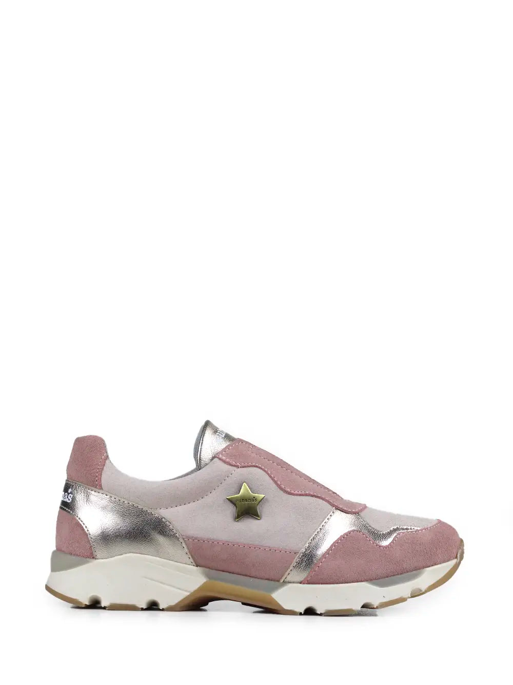Pink Suede Sneakers