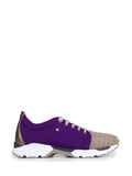 Purple and Gray Burel Sneakers