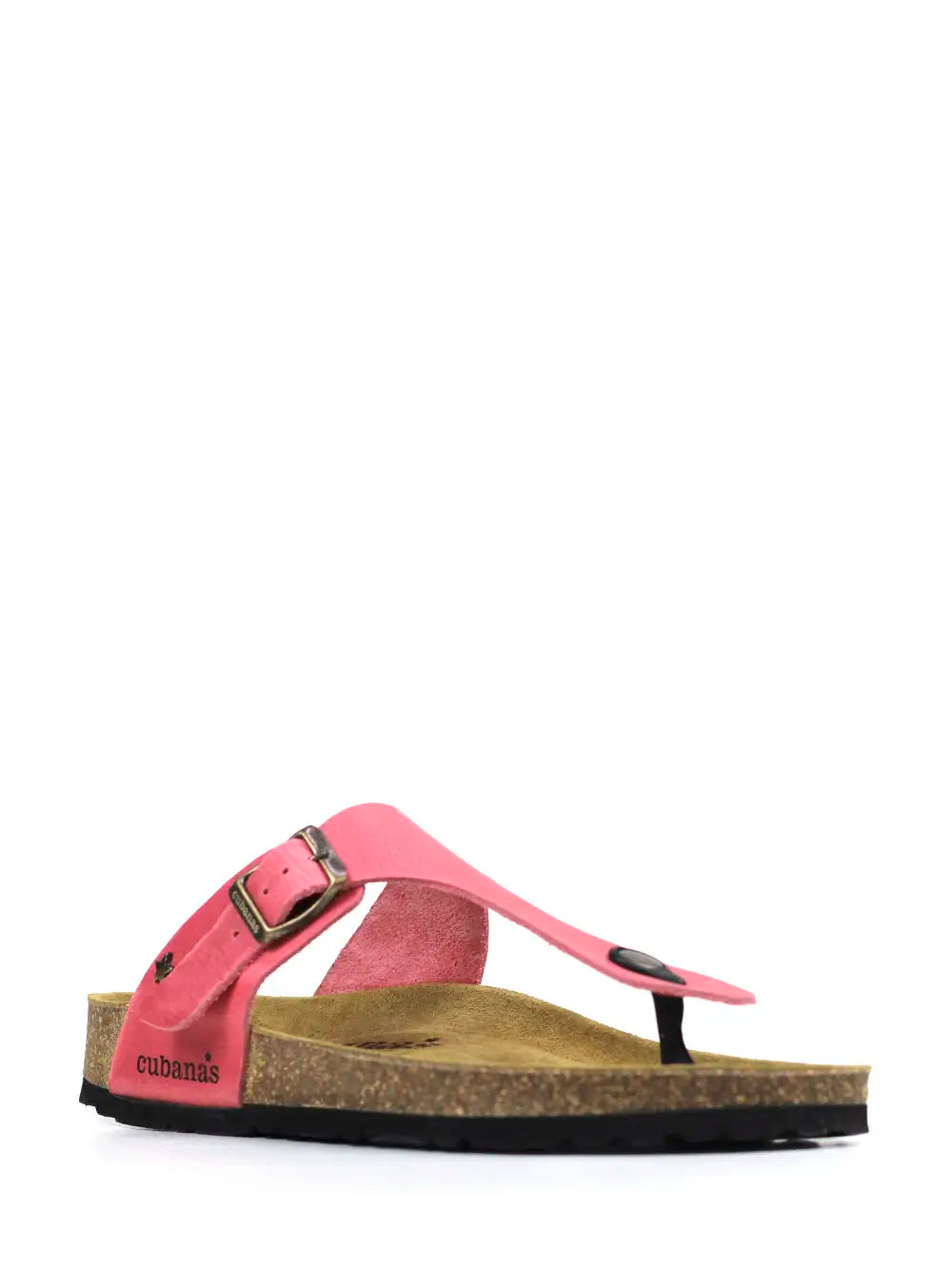 Alice Sandal in Pink Leather