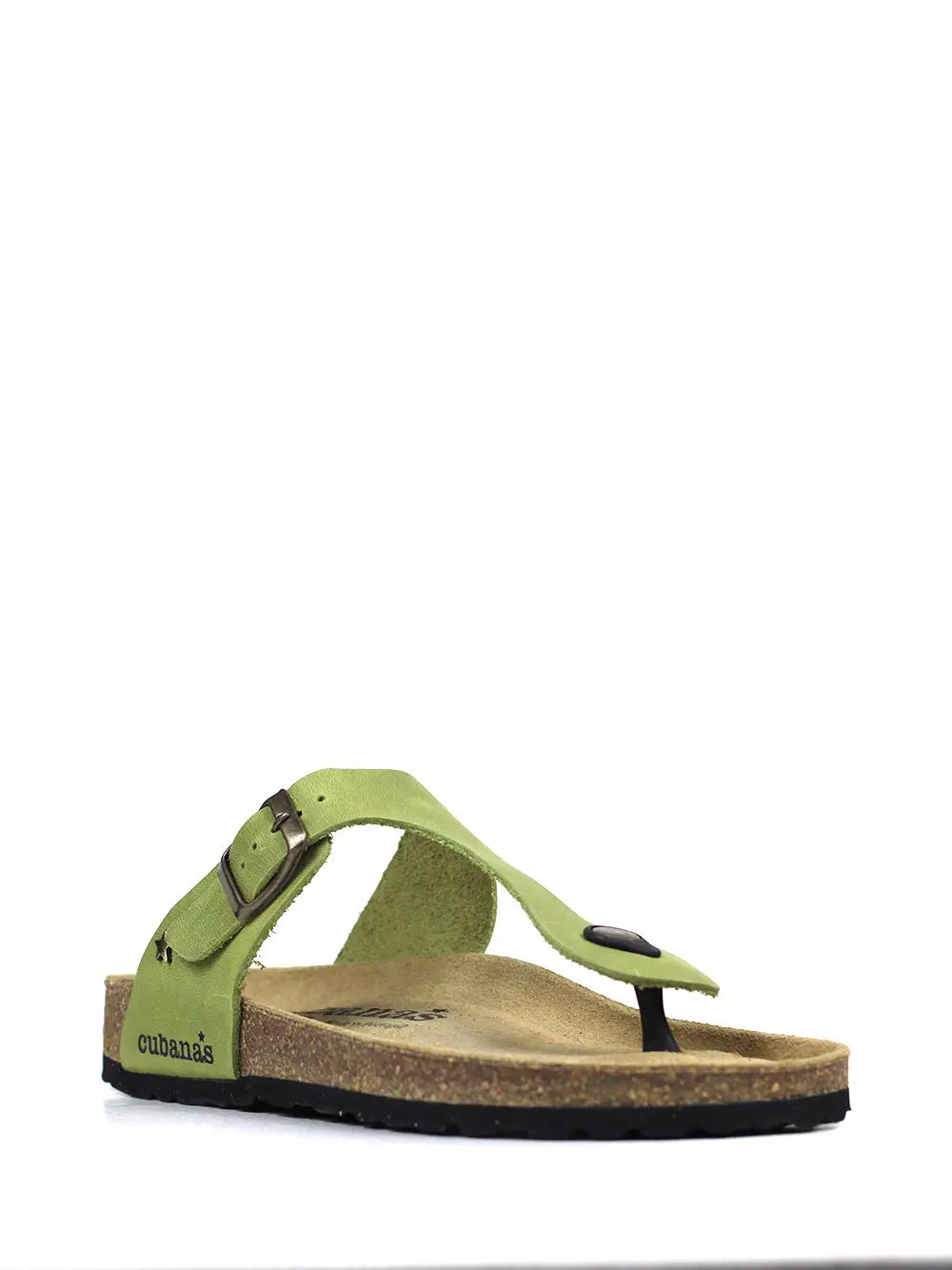 Sandalia Alice de Piel Verde