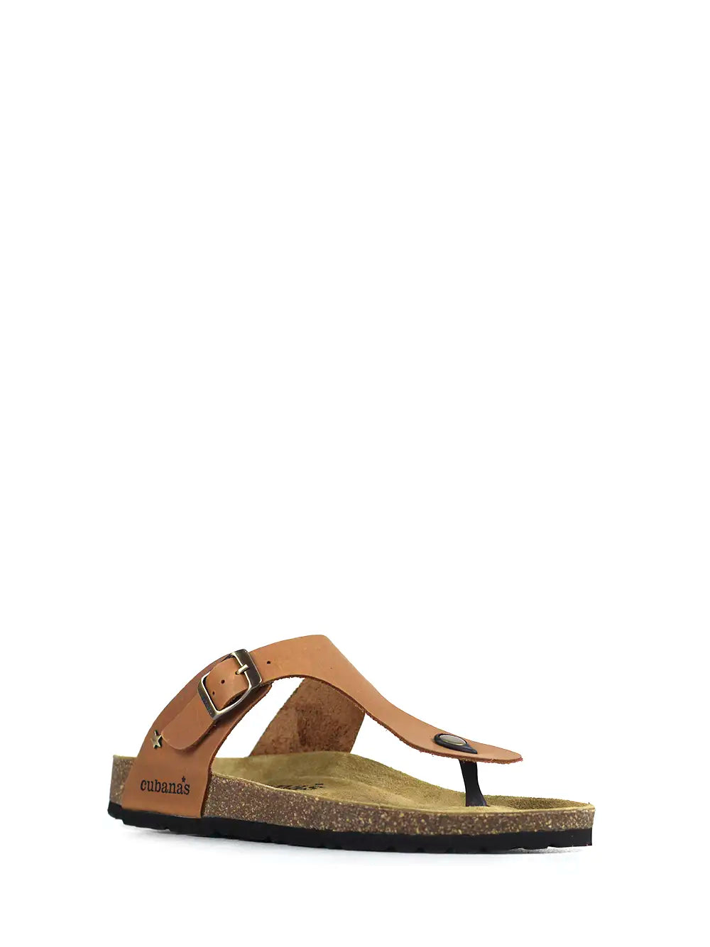 Sandália Homem em Pele Camel