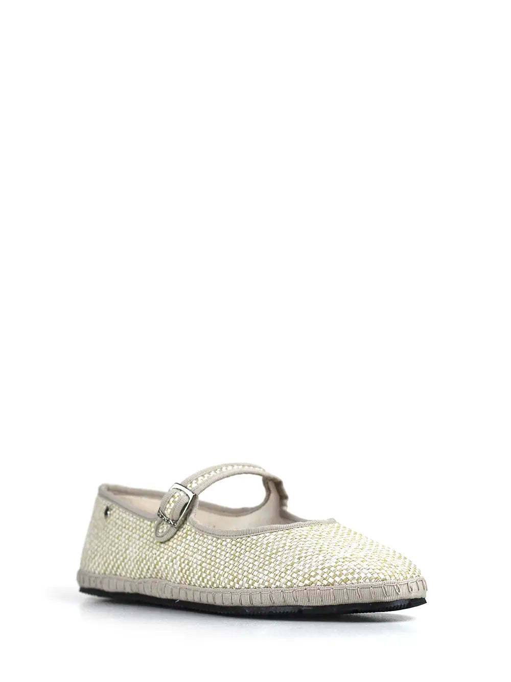 Sabrina em Tecido Entrançado Beige