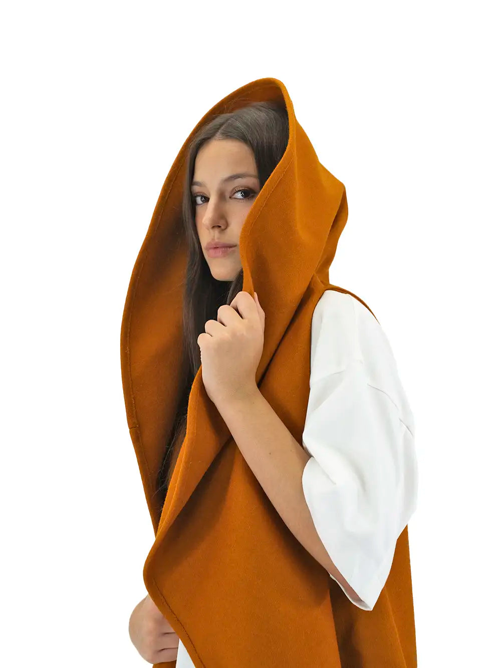 Capa de Burel Laranja