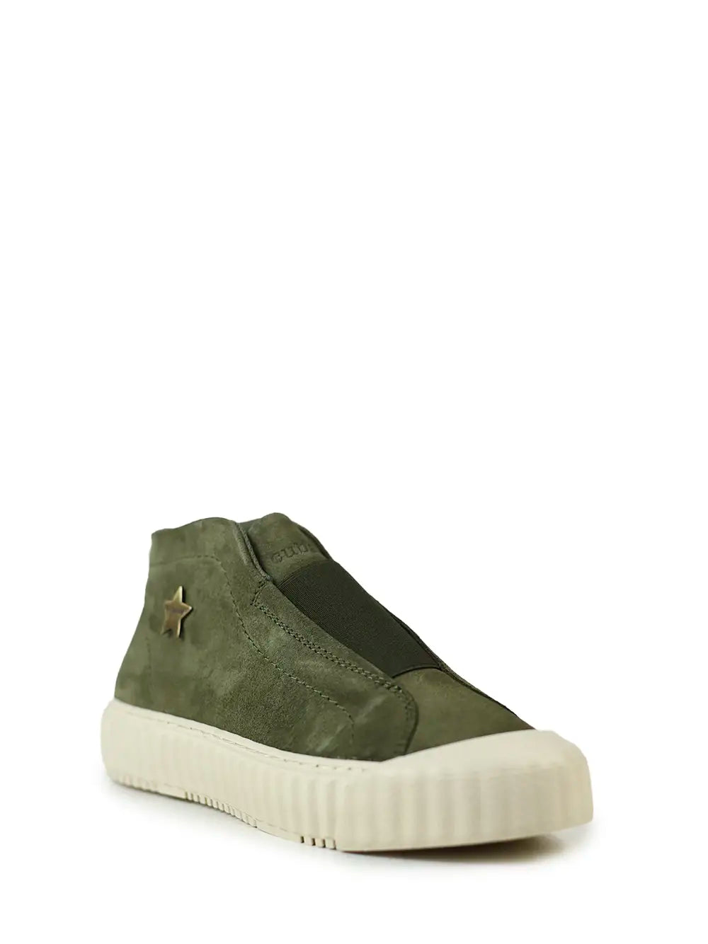Green Suede Sneakers