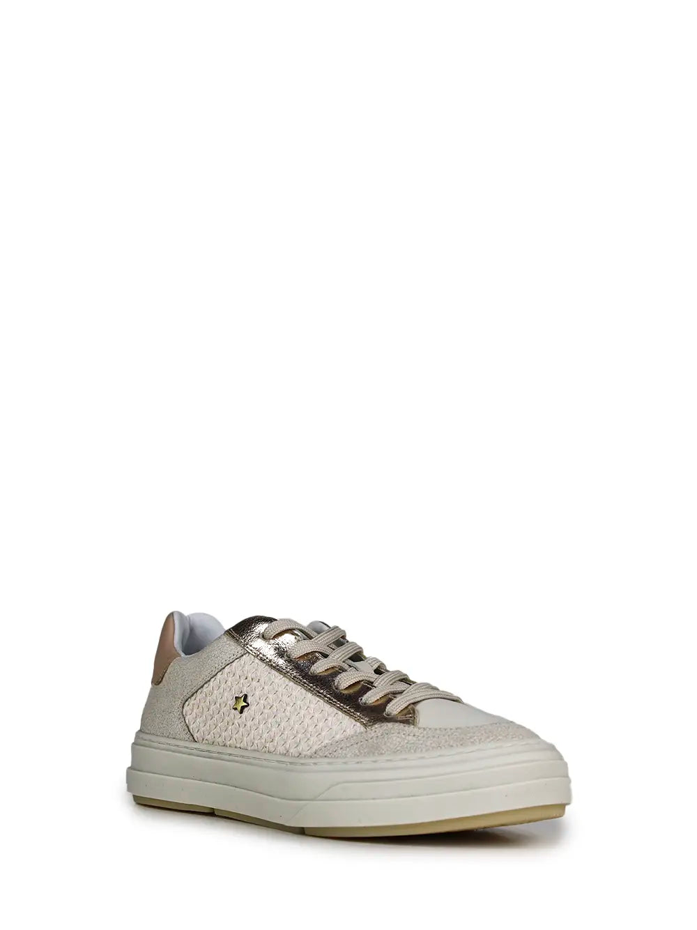 Zapatillas de Piel Blancas y Suela Plana