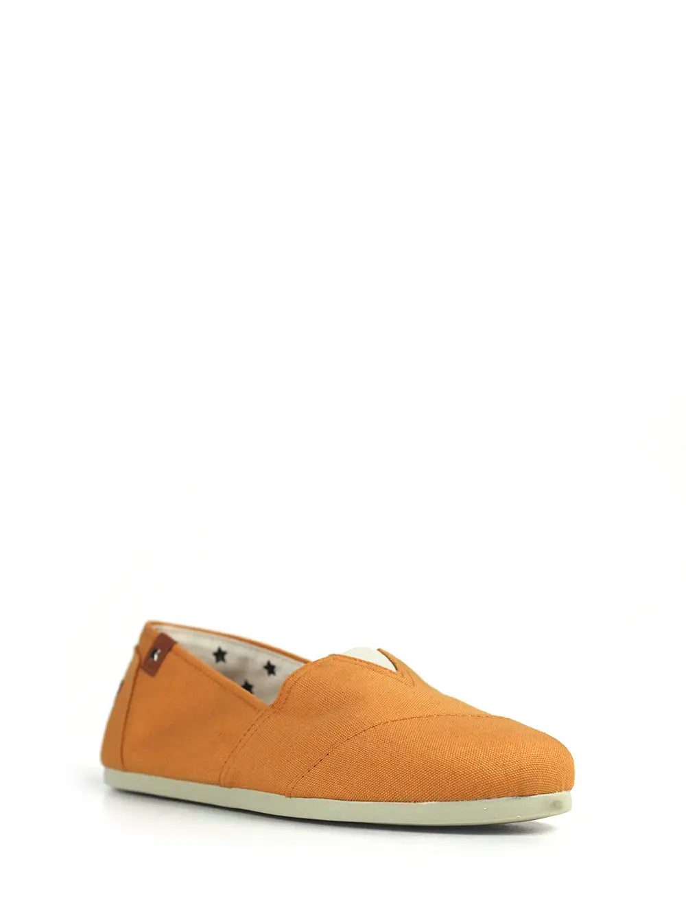 Orange Fabric Espadrille