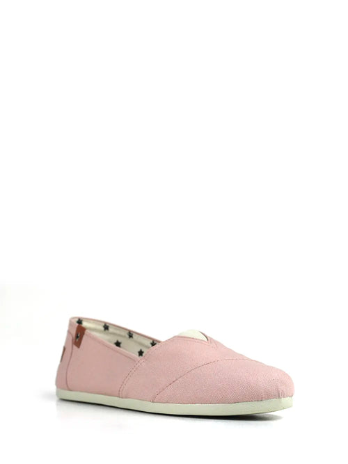 Espadrilles aus rosa Stoff