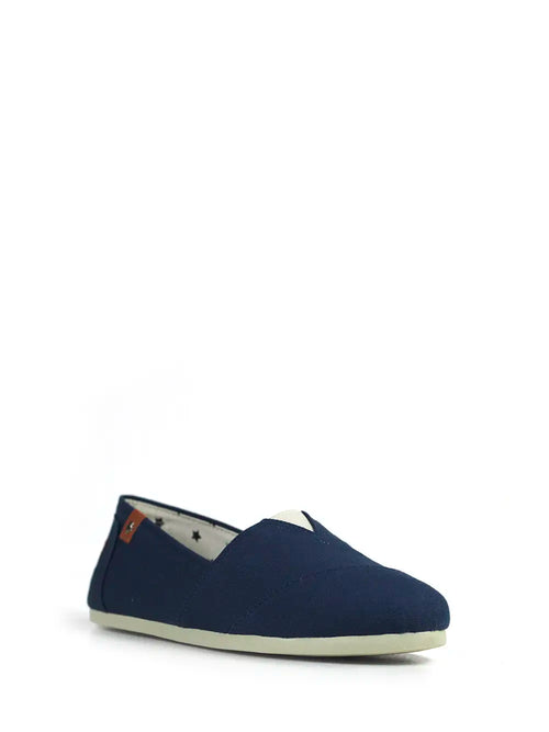 Herren-Espadrilles aus blauem Stoff