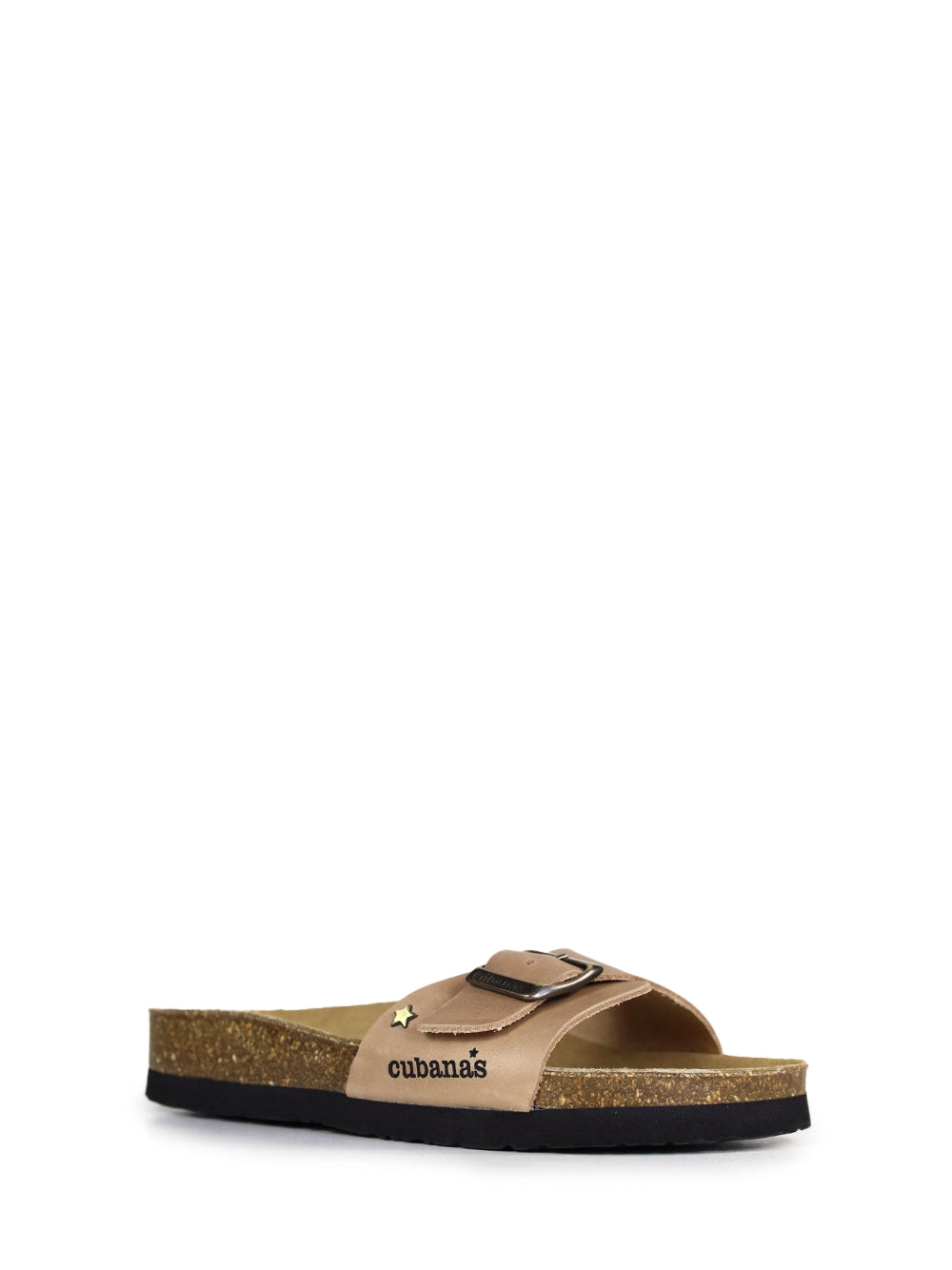 Sandalia Julia de Piel Beige