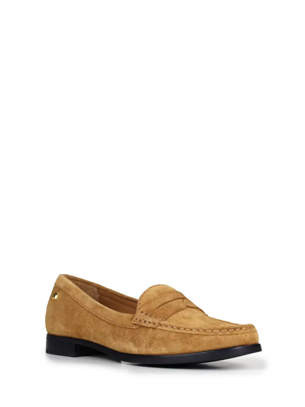 Loafer em Camurça Camel