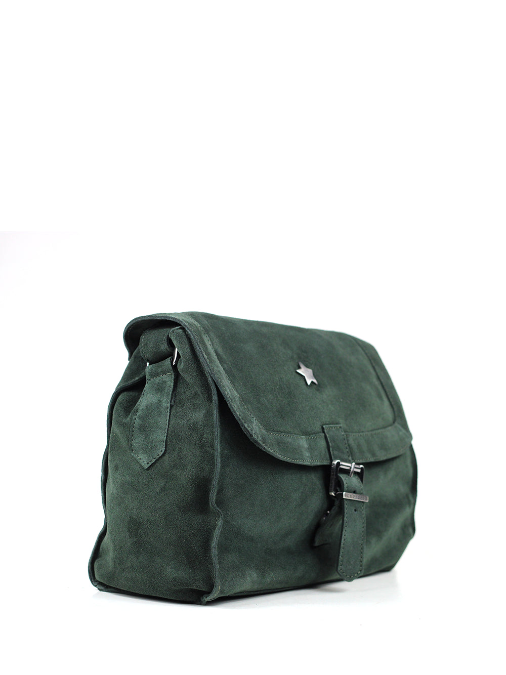Bolso de Gamuza Verde