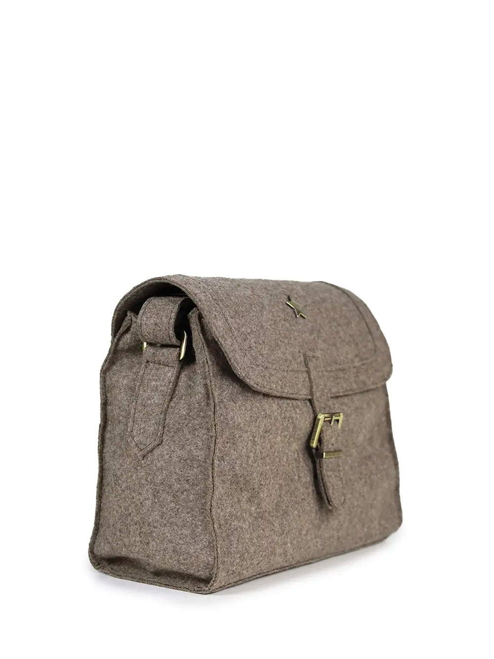Beige Burel Bag