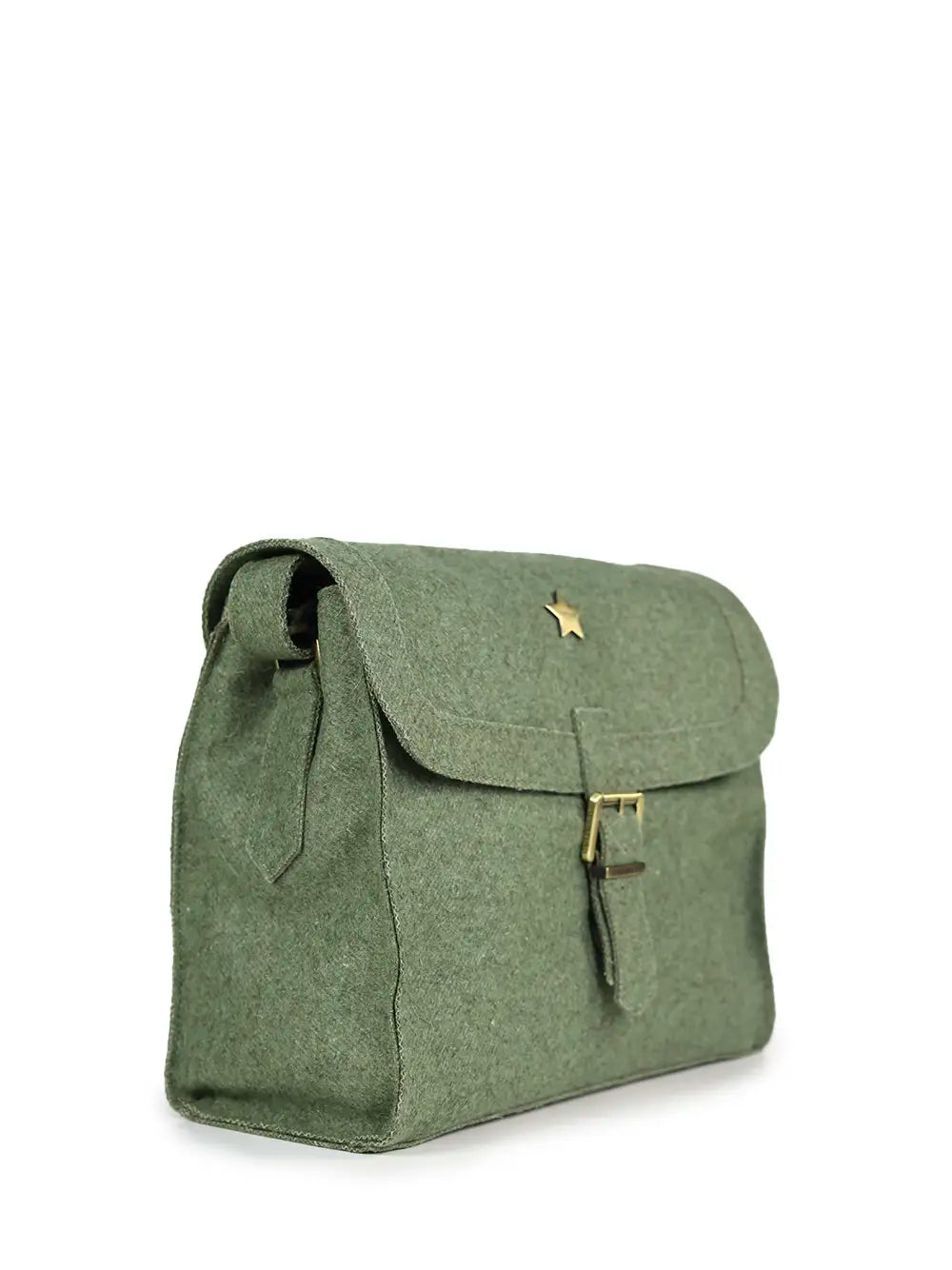 Green Burel Bag