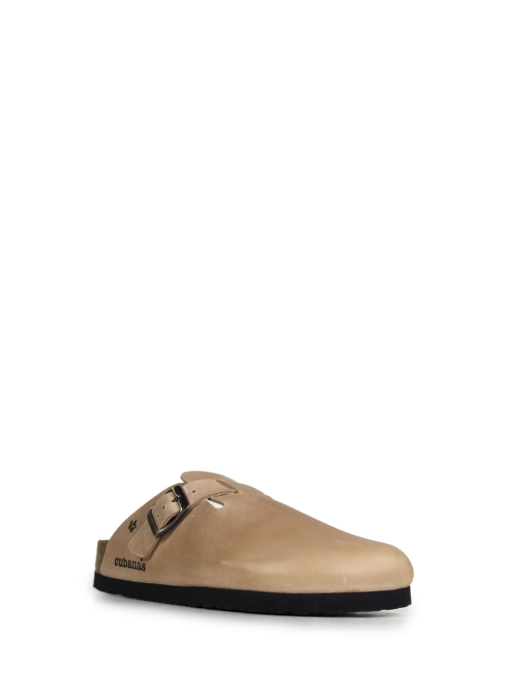 Sandalia María de Piel Beige