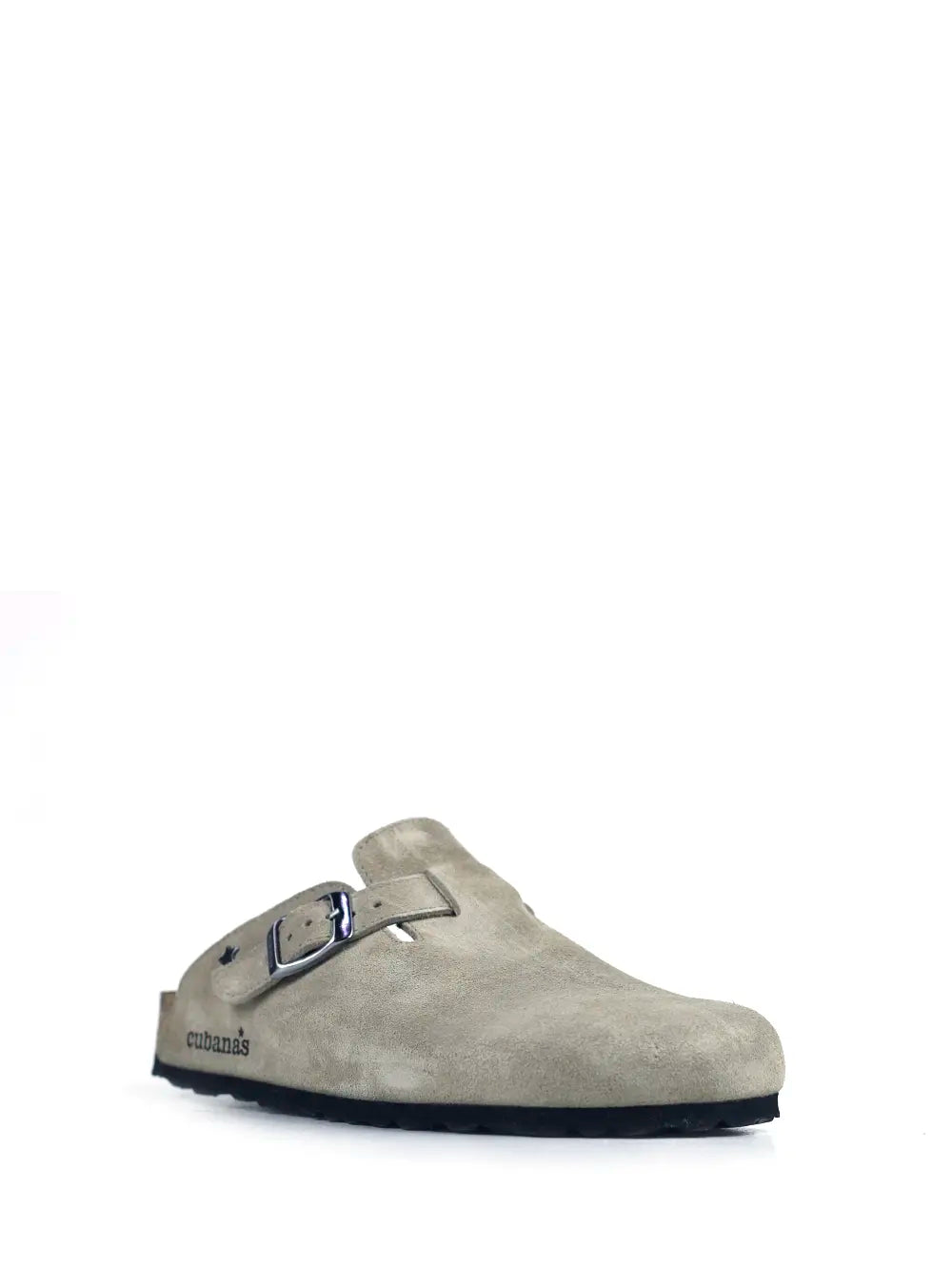 Sandália Maria em Camurça Cinza