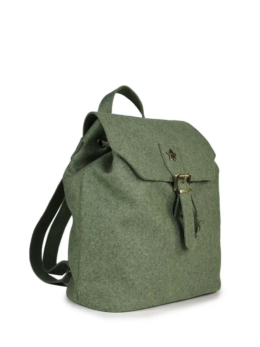 Green Burel Backpack