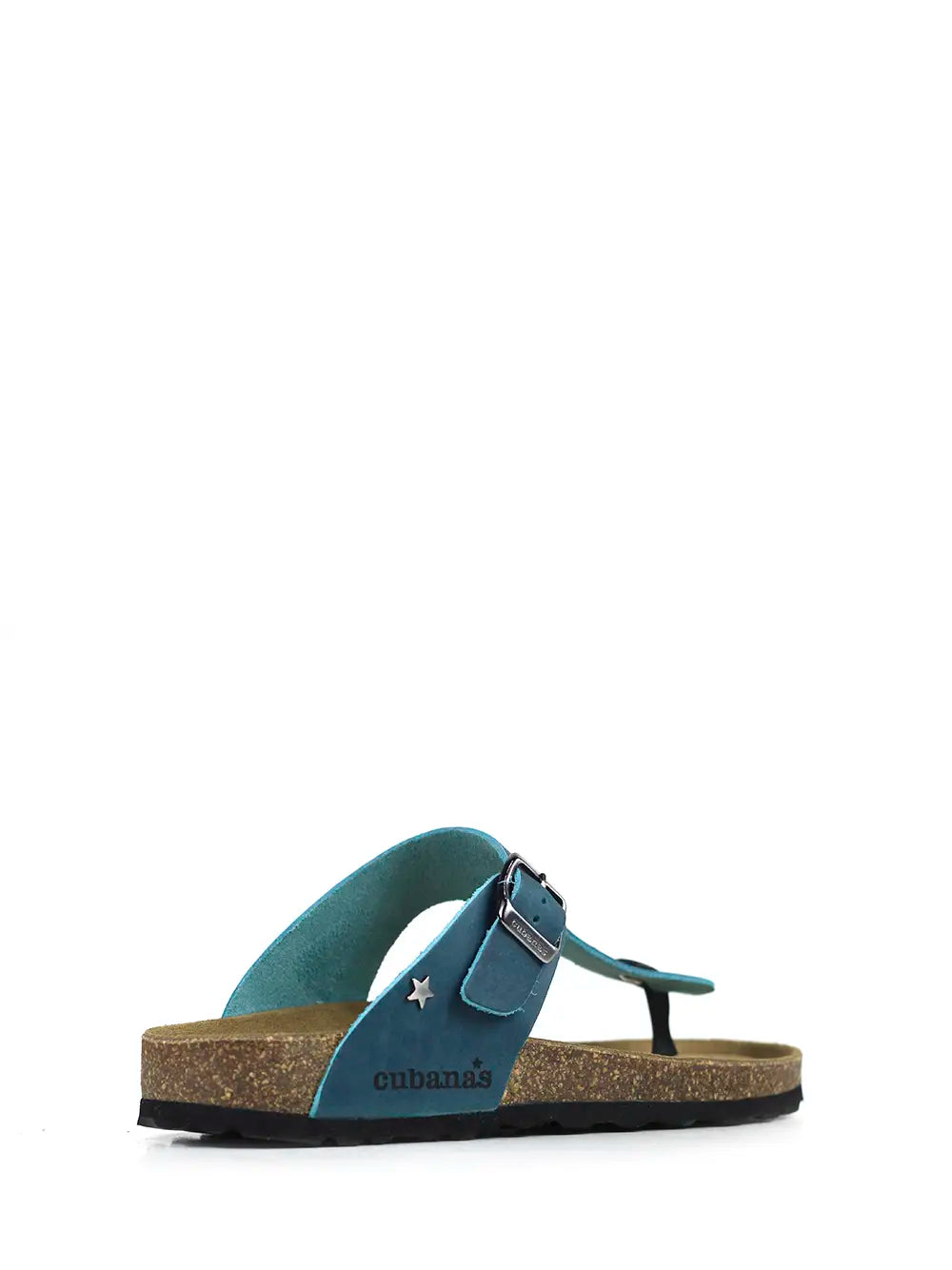 Sandalia Alice de Piel Azul