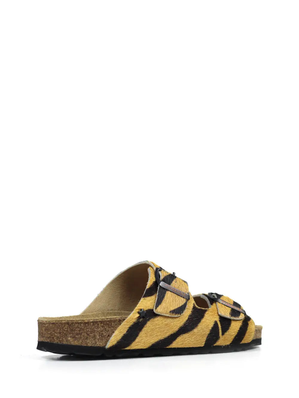 Sandália Amália em Animal Print Tigre