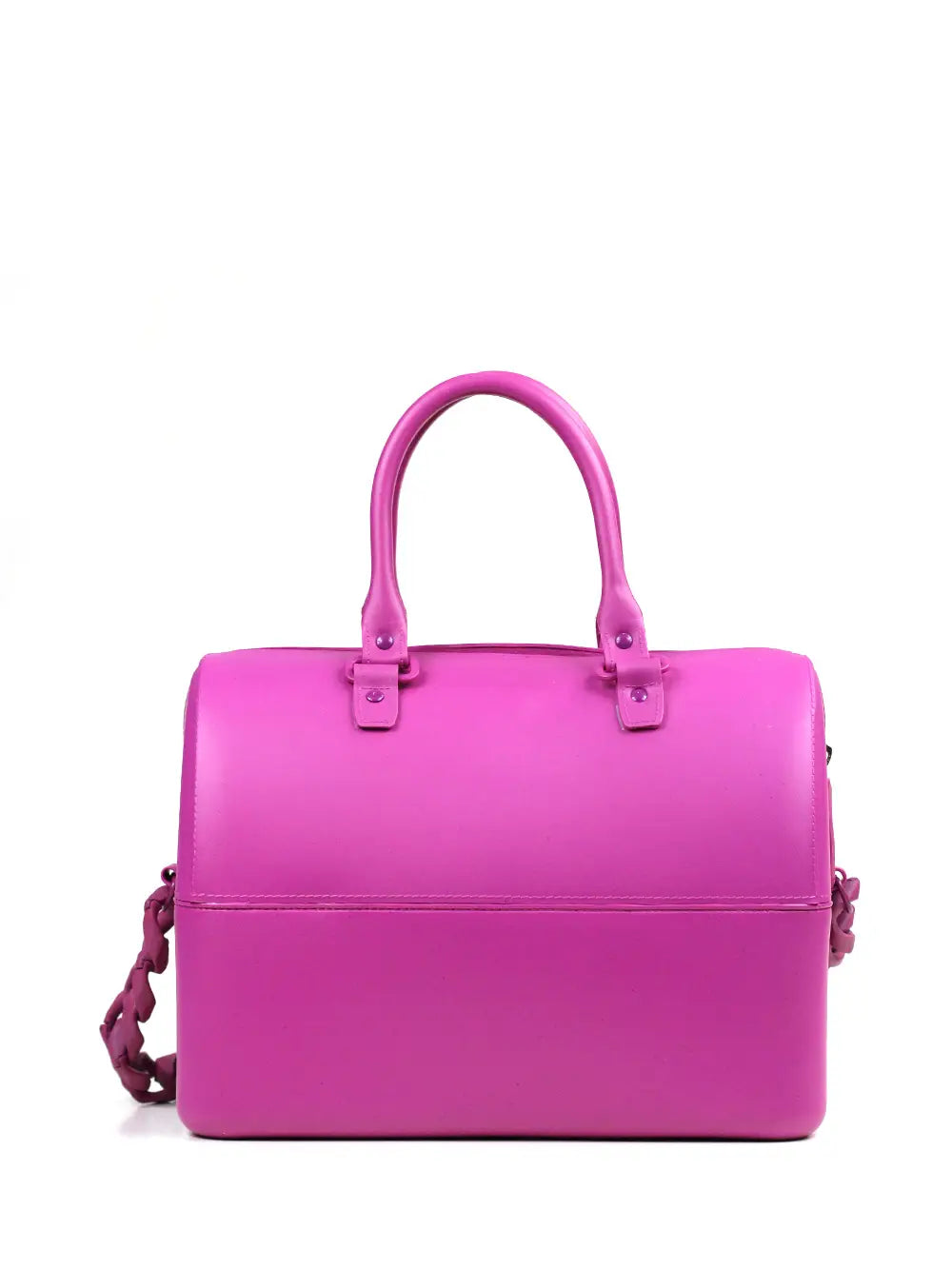 Mala Maxi Rosa com Alça de Corrente