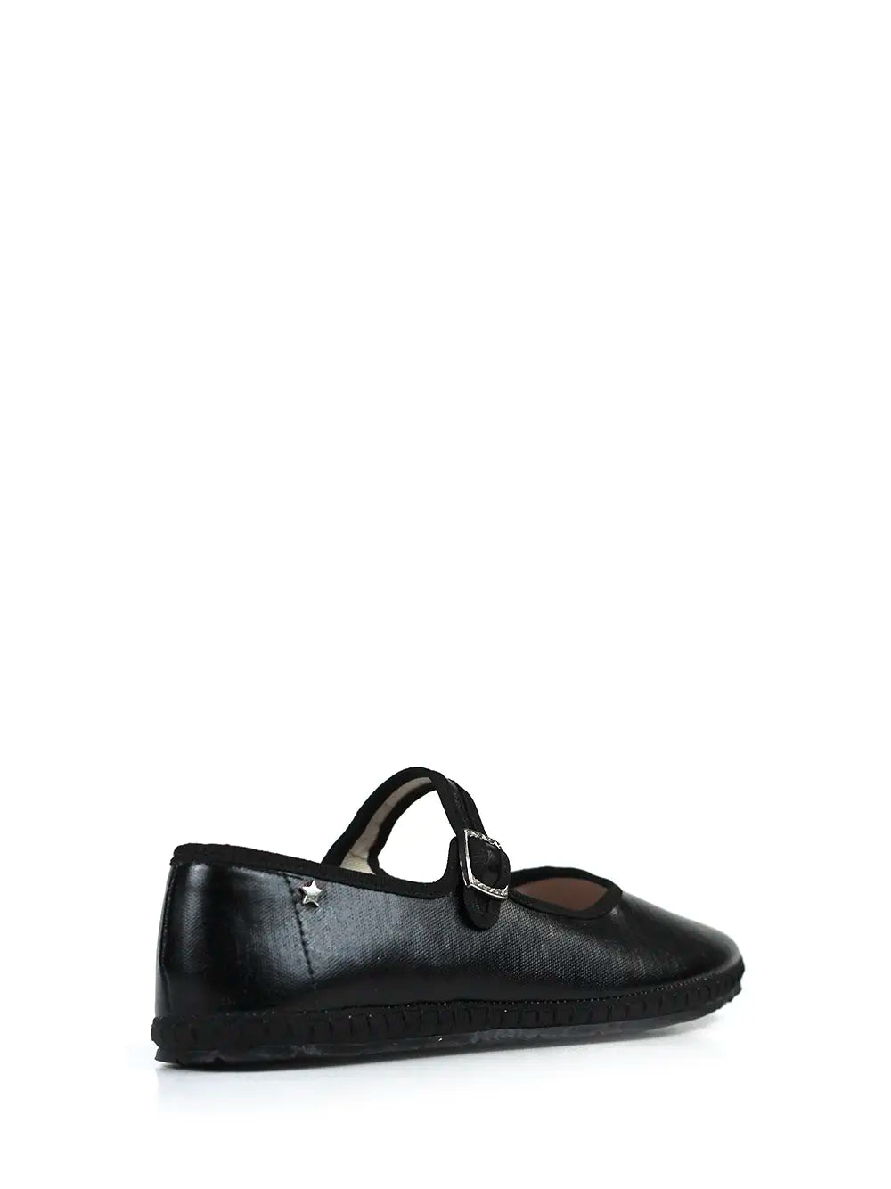 Sabrina em Tecido Preto Metalizado