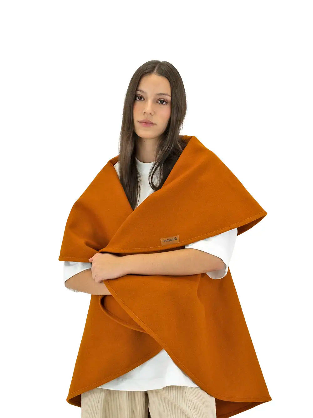 Capa de Burel Laranja