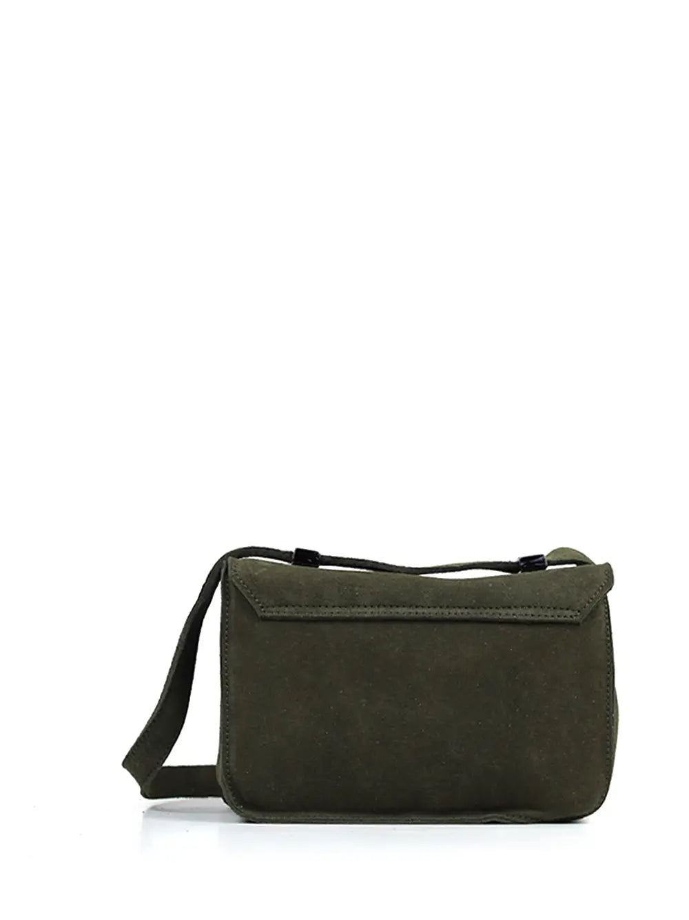 Bolso Midi en Ante Verde