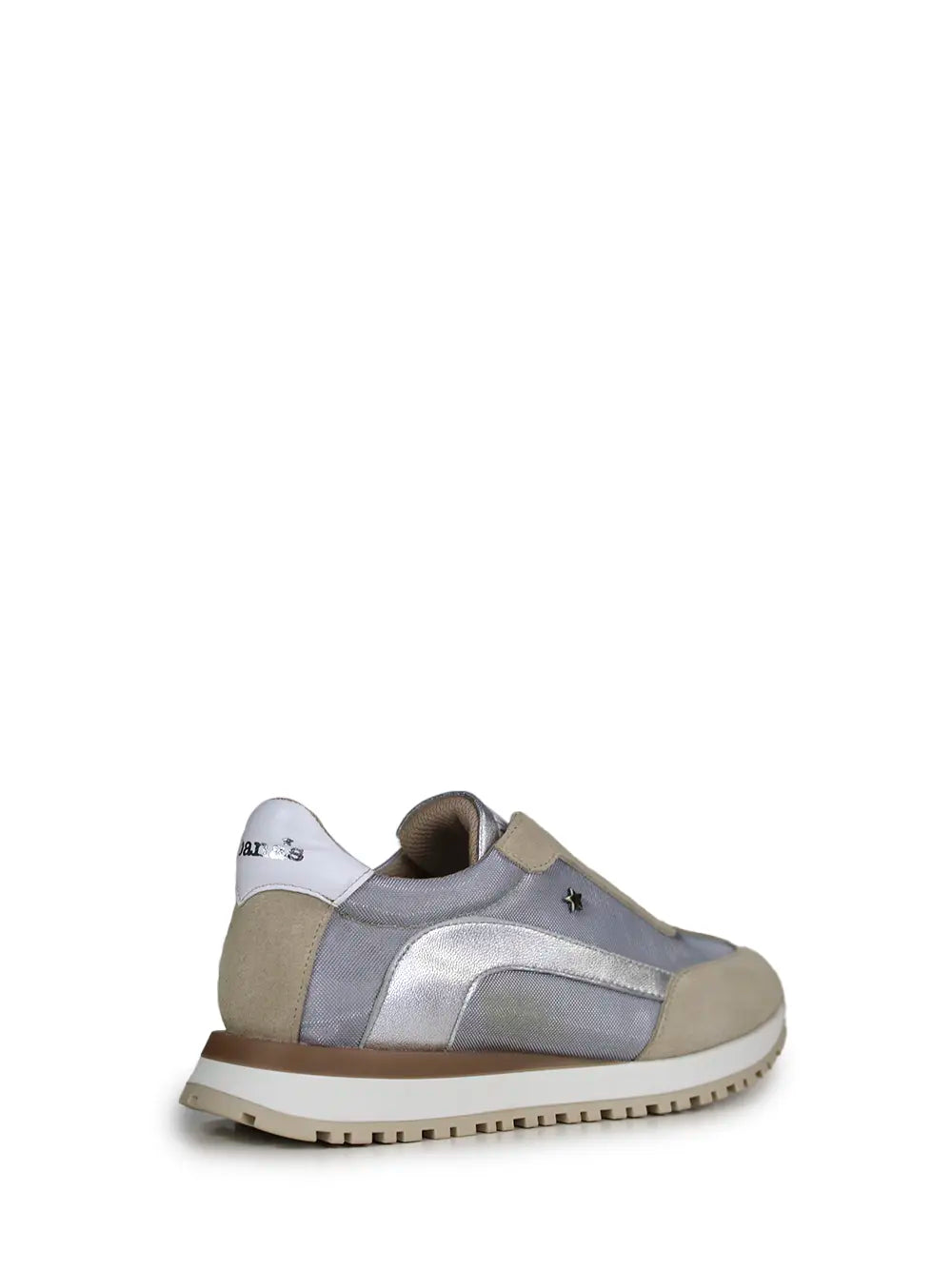 Zapatillas de Ante Beige con Elástico